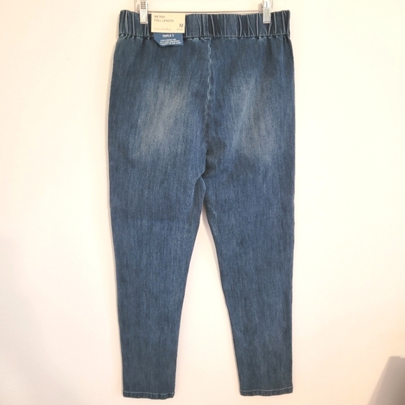 NWT Soft Surroundings Metro/ full length elastic pull on jeans size M (10-12) - Picture 2 of 13